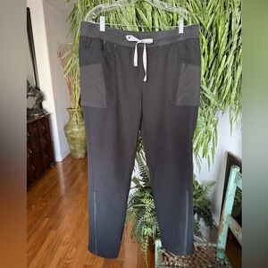 Figs Limited Edition Kigali Skinny Scrub Pant Black